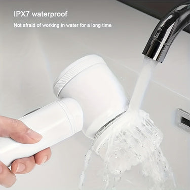 1PC Electric Spin Cleaning Brush – USB Rechargeable, Cordless Power Scrubber for Kitchen & Bathroom